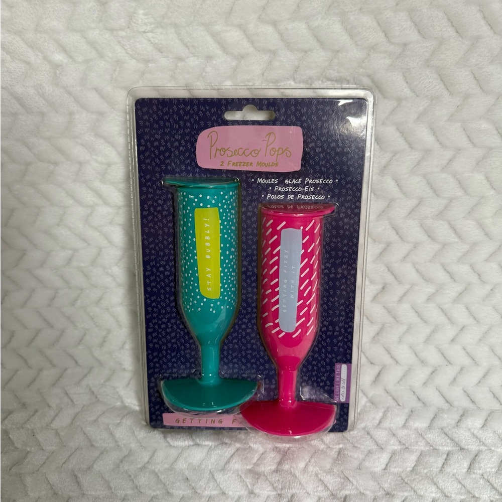 Silicone Popsicle Mold Proscecco Pops Kitchen Gadget Summer